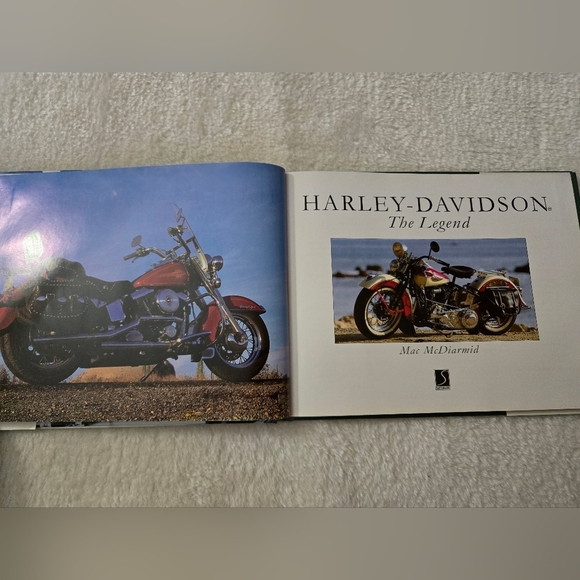 Harley-Davidson 1997 The Legend By Mac McDiarmid Coffee Table Book - Picture 4 of 11